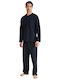 Harmony Men's Winter Pajamas Set Blue