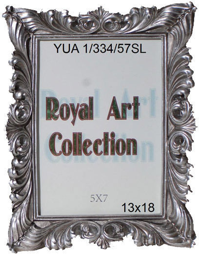 Royal Art Collection Κορνίζα Πλαστική με Μπρούτζινο Πλαίσιο