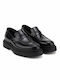 Raymont Δερμάτινα Ανδρικά Loafers σε Μαύρο Χρώμα