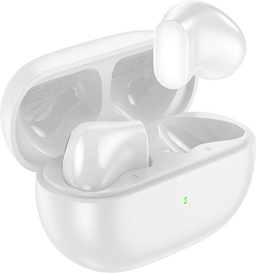 Borofone BW39 Earbud Bluetooth Handsfree Earphones with Charging Case White