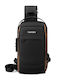 Herrentasche Schulter / Crossbody Schwarz