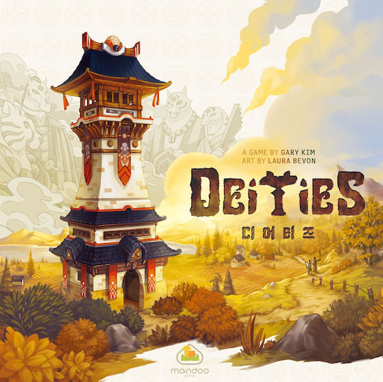 Board Game Deities for 2-4 Players 14+ Years Old (EN) Mandoo Games