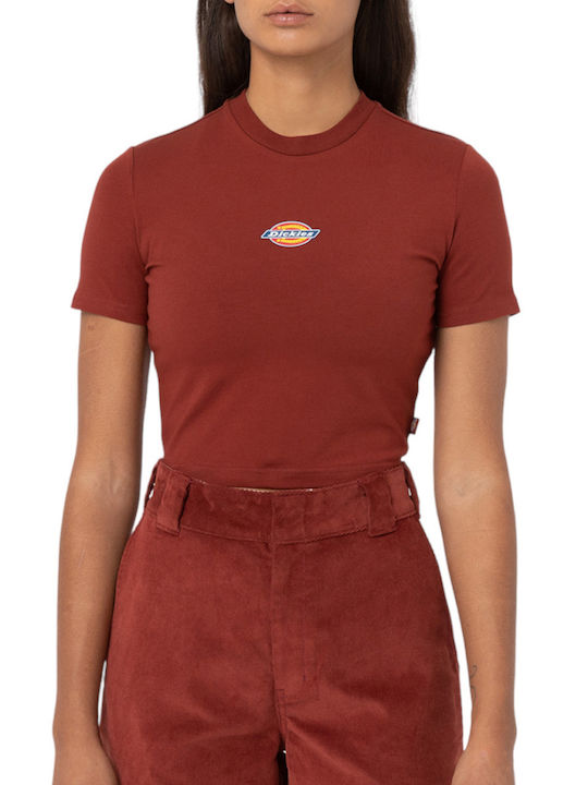 Dickies Maple Valley Κοντομάνικη Γυναικεία Μπλο...