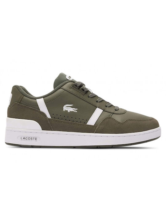 Lacoste T-clip Ανδρικά Sneakers Χακί
