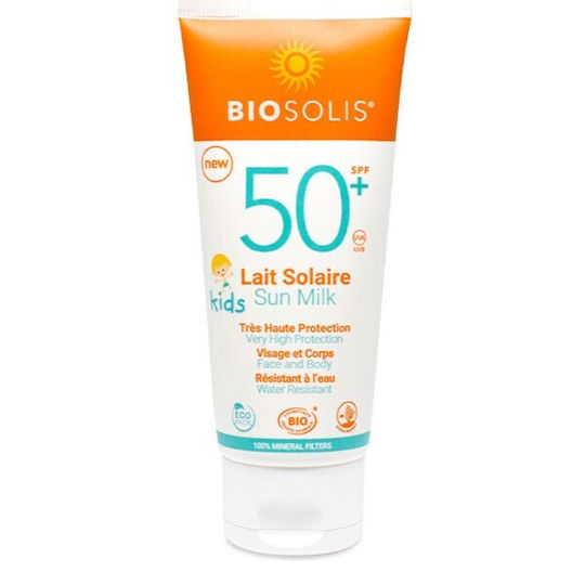 Biosolis Водоустойчиво Слънцезащитно Масло За Лице SPF50 100 мл