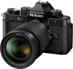 Nikon Aparat Foto Mirrorless Z f Cadru complet Kit (Z 24-70mm F4 S) Negru
