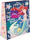 The Littlies Paper Bag for Gift with Theme "Disney Princess" Blue 18x11x23cm.