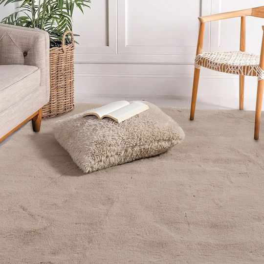 Nef-Nef Homeware Estelle Shaggy Γούνινο 75x140cm Grey