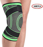 Johns Elastic Knee Brace Green 22328