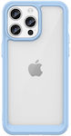 Hurtel Outer Space Silicone Back Cover Durable Blue (iPhone 15 Pro Max)