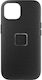 Peak Design Everyday Back Cover Υφασμάτινο 2mm με Λουράκι Αδιάβροχο Γκρι (iPhone 15)