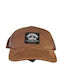 D2 Vintage Men's Trucker Cap Brown