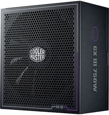 CoolerMaster GX III 750W Μαύρο Τροφοδοτικό Υπολογιστή Full Modular 80 Plus Gold