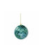 Midnight Blue 1 Hanging Ball Ornament Ornament Fabric Blue 10cm