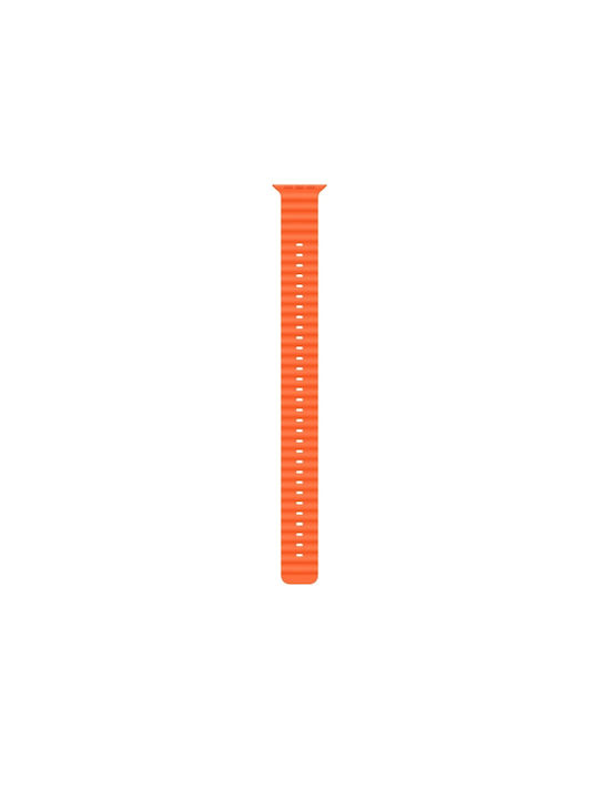 Apple Ocean Band Extension Armband Silikon Orange (Apple Watch 42/44/45mm)