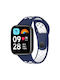 Lite Watch 3 Active Two Color Λουράκι Σιλικόνης Μπλε (Redmi Watch 3 Active)