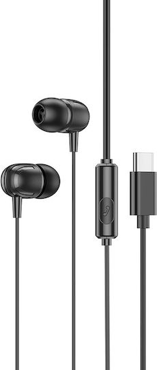 Borofone Bm77 Безжични Стерео с жак USB-C Черен