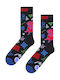 Happy Socks Κάλτσες με Σχέδια Πολύχρωμες