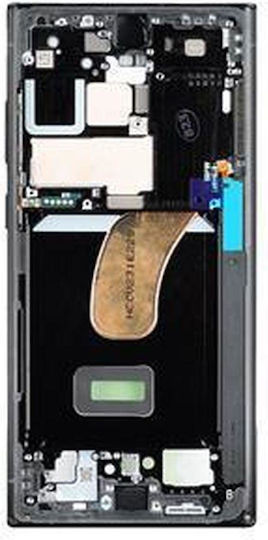 Samsung Μεσαίο Πλαίσιο Γκρι για Galaxy S23 Ultra