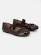 Damen Ballerinas in Braun Farbe
