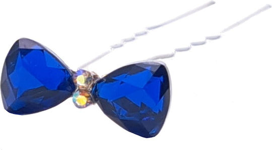 Blue Hair Pin with Bow HAIRACC-10663