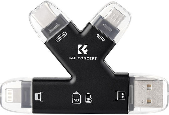 K&F Concept Cititor Carduri Pentru Card SD/MicroSD