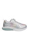 Memory Spectrolite Παιδικά Sneakers με Σκρατς & Φωτάκια Ασημί