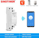 Sinotimer Automat de circuit 16A TM609 WiFi