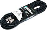 Cable4Me Cablu XLR de sex masculin - XLR de sex masculin Negru 15m