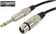 Cobra Cable XLR female - Μαύρο 3m (CL020-03)