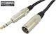 Cobra Cable XLR male - Μαύρο 1.5m (CL040-015)