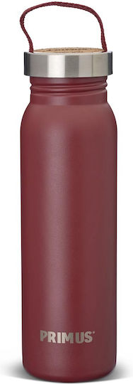 Primus Klunken Μπουκάλι Θερμός Ανοξείδωτο 700ml Κόκκινο