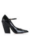 Carrano Leather Black Heels