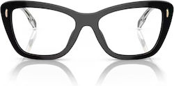 Tory Burch Women's Prescription Eyeglass Frame Black Tory Burch Women's Prescription Eyeglass Frame Black