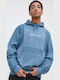 Sweatshirt mit Kapuze Hellblau