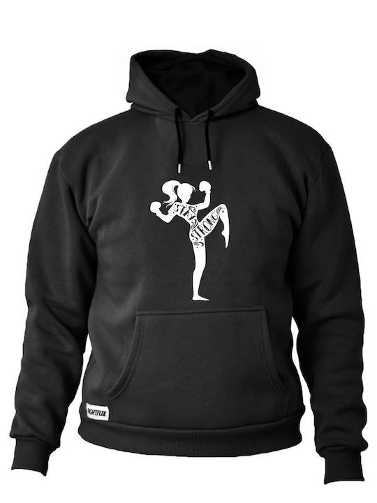 FightFlix Hoodie Black