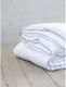 Linea Interiors Πάπλωμα Ξενοδοχείου Λευκό Υπέρδιπλο 220x240εκ. Microfiber