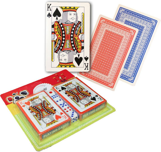 Vegas Style Сет Тесте Пластмасова + 6 зарове