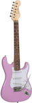 Soundsation Rider Junior Elektrische Gitarre in Rosa Farbe
