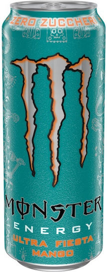 Monster Ultra Fiesta Energy Drink με Ανθρακικό, Χωρίς Ζάχαρη 2557 500ml