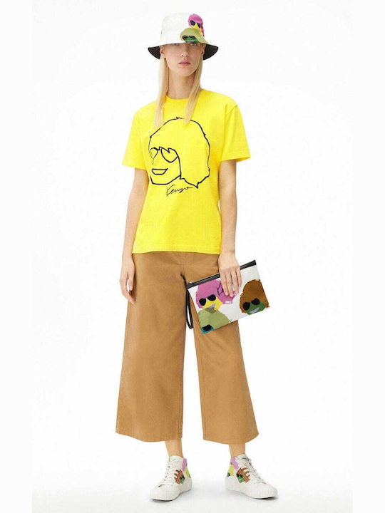 Kenzo Γυναικείο T-shirt Κίτρινο