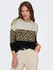 Jade Women's Blouse Long Sleeve Animal Print Multicolour