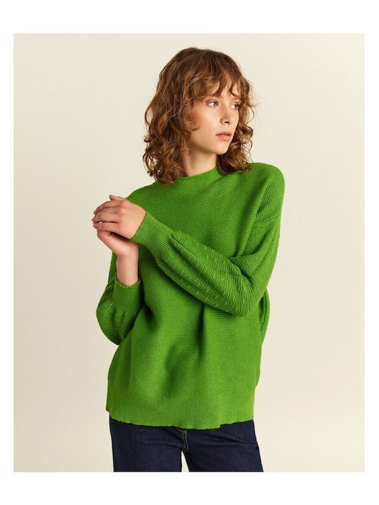 Forel Women's Long Sleeve Pullover Green