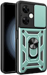 Υβριδική Umschlag Rückseite Silikon Grün (OnePlus Nord CE 3 Lite)