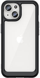 Hurtel Outer Space Coperta din spate Silicon rezistent Negru (iPhone 15)