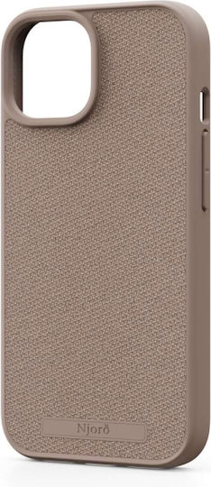 Njord Back Cover Fabric 2mm Pink (iPhone 15 Pro Max)