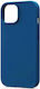 Njord Umschlag Rückseite Kunststoff 2mm Blau (iPhone 15)