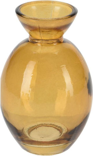 Koopman Διακοσμητικό Βάζο Glas Braun 5x5x10cm 1Stück