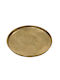 Kaemingk Aluminum Round Decorative Tray 30x30x2.5cm
