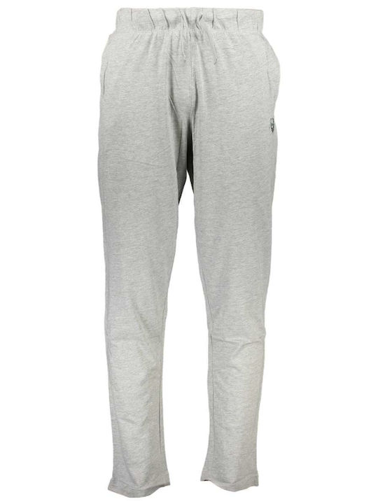 Gian Marco Venturi Men's Sweatpants with Rubber Gray